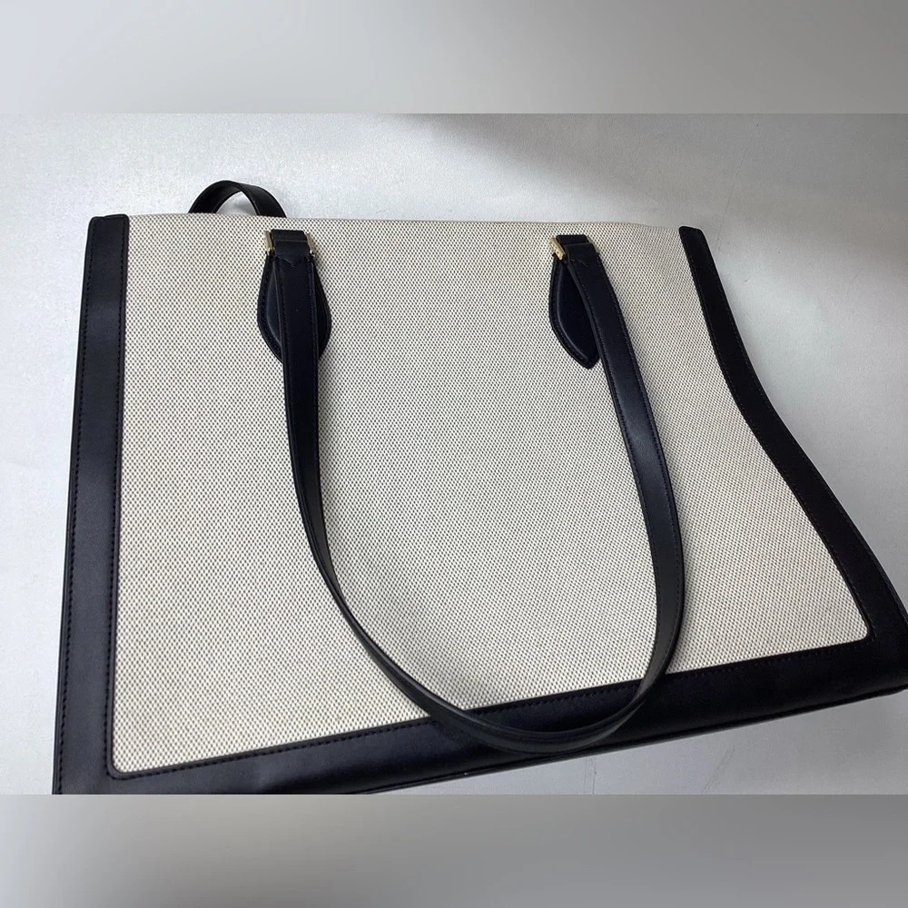 Kate Spade New York Ellie Canvas Large Tote Bag